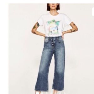 +Z A R A+ Wide Leg Jeans
